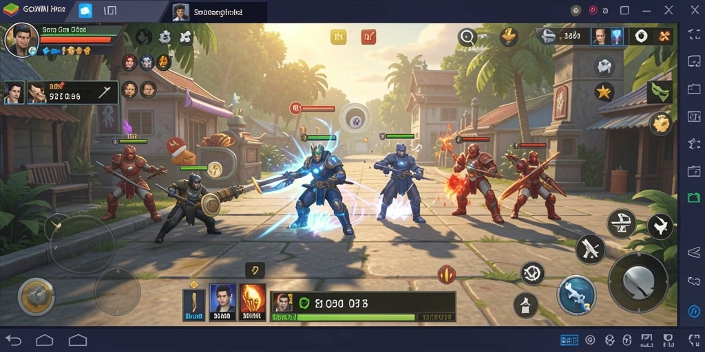 Tampilan gameplay GOWIN yang menarik dan strategis.