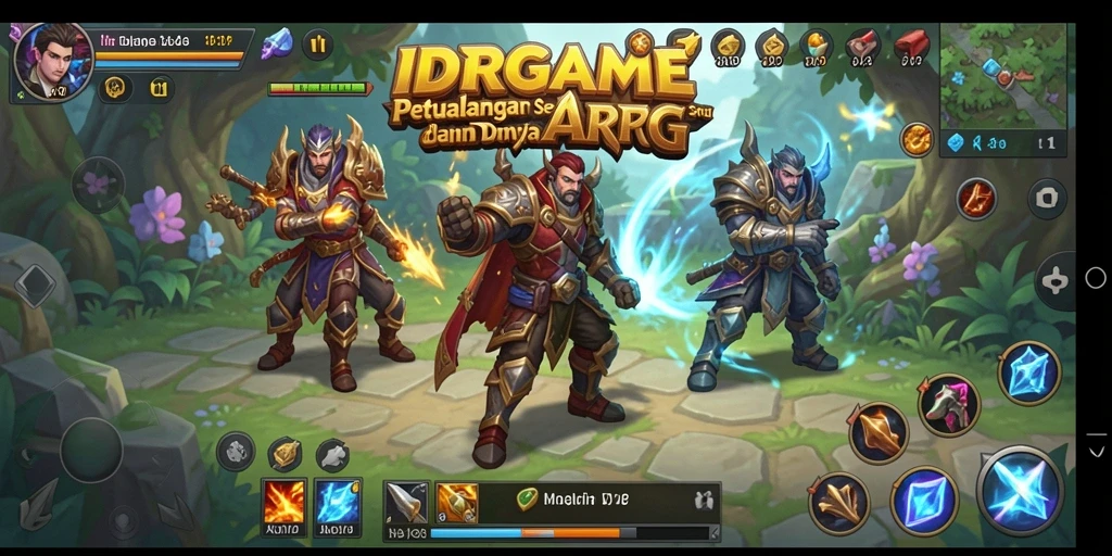 Gameplay ARPG yang mendebarkan dan penuh aksi.