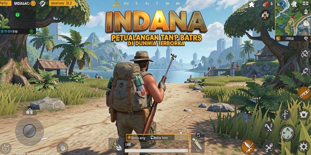Tampilkan gameplay INDAAA di dunia terbuka yang menakjubkan.