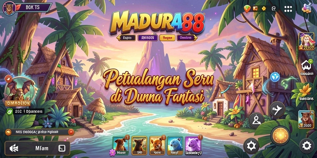 Gameplay seru dengan petualangan mendebarkan di MADURA88.