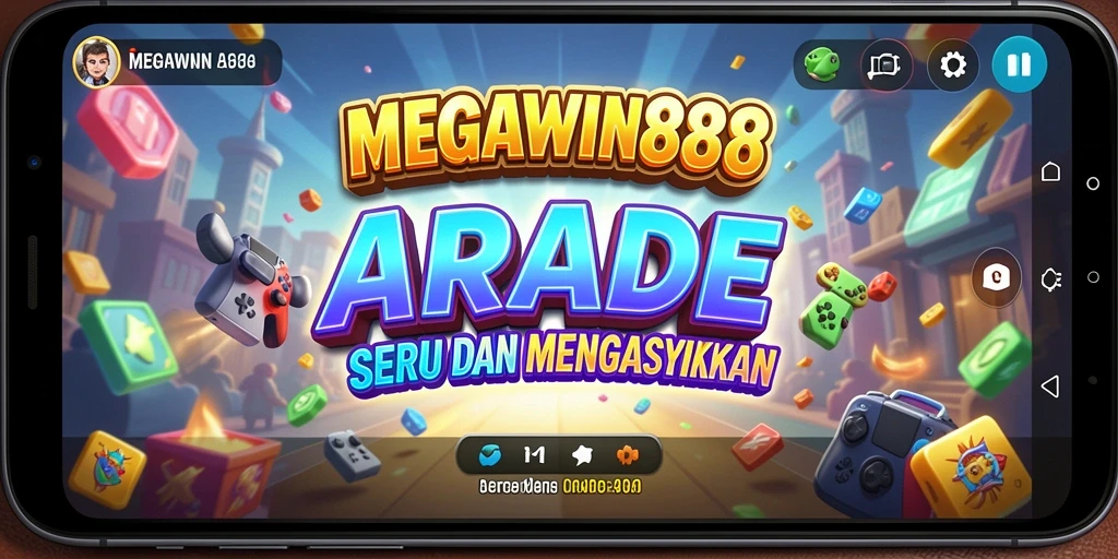 Tampilan menarik dari gameplay MEGAWIN888 yang penuh tantangan Arcade.