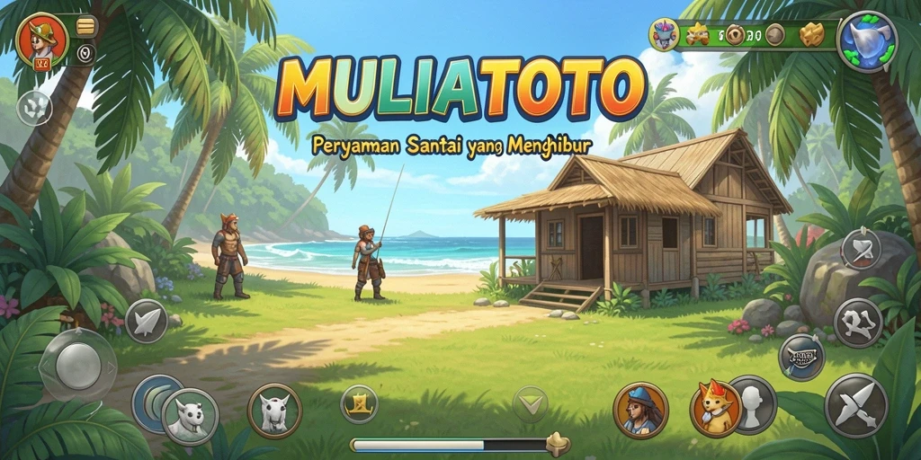 Tampilan utama gameplay MULIATOTO yang seru dan mengasyikkan.